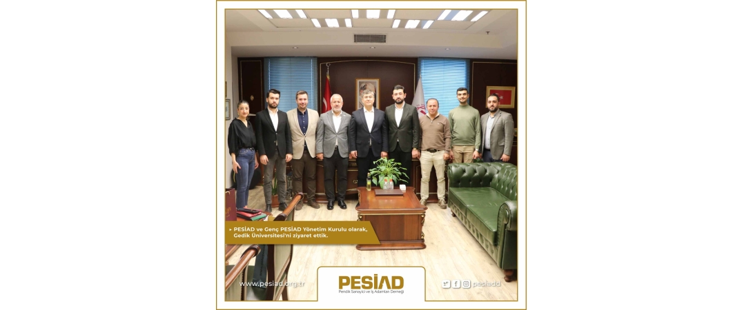 Gedik Üniversitesi Kıymetli Rektörümüz Prof. Dr. Ahmet KESİK'i Ziyaret Ettik