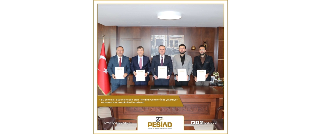 Pendikli Gençler İcat Çıkartıyor Yarışması'nın protokolleri imzalandı.