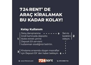 724 RENT / Yakaya Turizm Otomotiv Oto Kiralama Ltd. Şti.