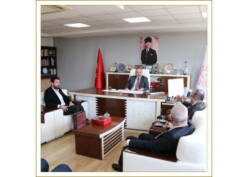 Pendik İlçe Milli Eğitim Müdürlüğüne atanan Ertan SAYGIN’a hayırlı olsun ziyareti gerçekleştirildi