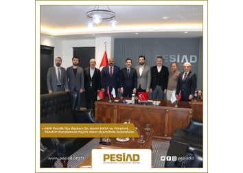 MHP Pendik İlçe Başkanı Sn. Kerim KAYA ve Yönetimi Ziyaretimize Geldi