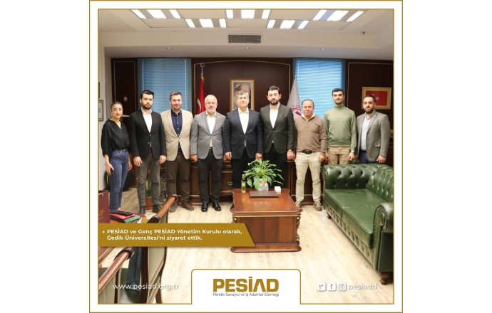 Gedik Üniversitesi Kıymetli Rektörümüz Prof. Dr. Ahmet KESİK'i Ziyaret Ettik