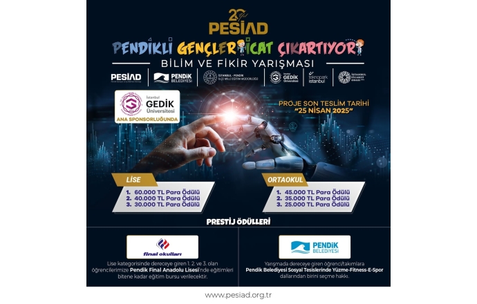 Pendikli Gençler İcat Çıkartıyor Yarışması Duyurusu 