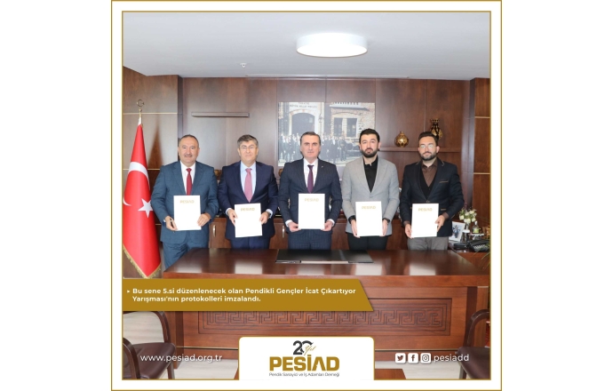Pendikli Gençler İcat Çıkartıyor Yarışması'nın protokolleri imzalandı.