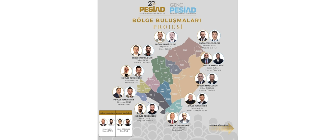 PESİAD Bölge Buluşmaları Projesi Başlıyor. 