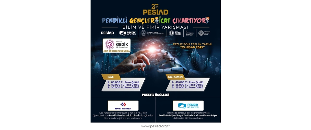 Pendikli Gençler İcat Çıkartıyor Yarışması Duyurusu 