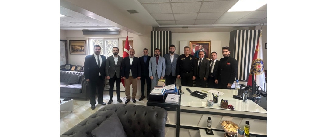 Emniyet Müdürlüğü’ne atanan Sn. Oktay ÇELİK’e hayırlı olsun ziyareti gerçekleştirdik