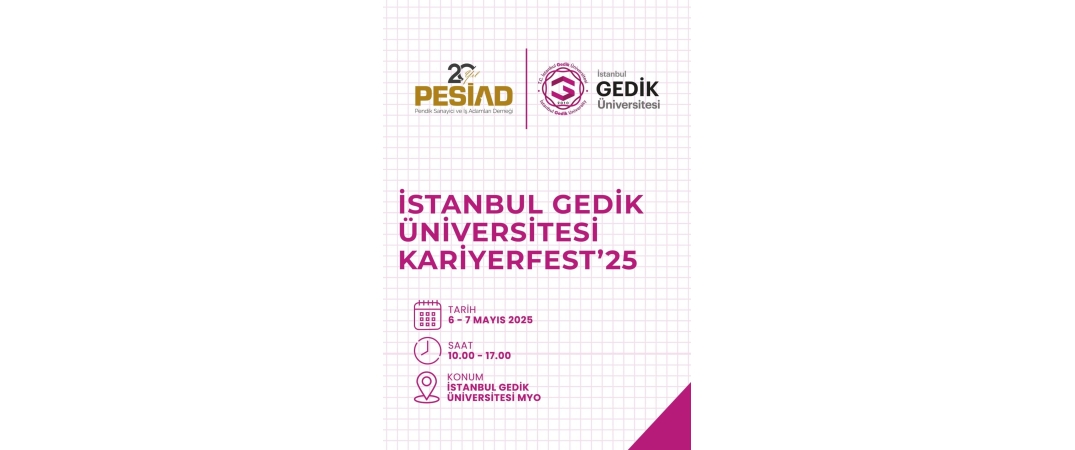 Gedik Üniversitesi Kariyer Fuarı 