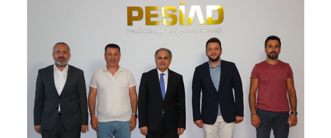 Pendik Kaymakamımız Sayın İlhan Ünsal Başkanımıza ve Yönetim Kurulumuza İade-i Ziyarette bulundu