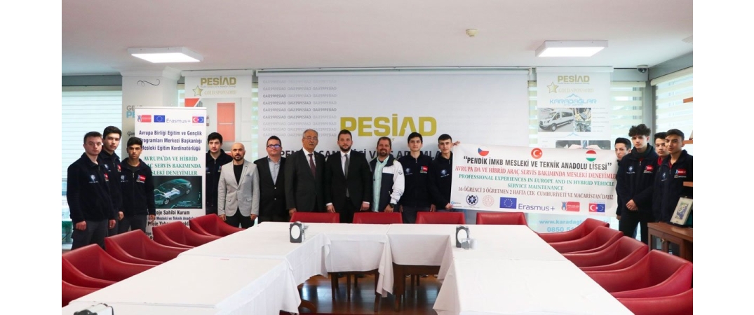 Pendik İMKB Mesleki ve Teknik Anadolu Lisesini Derneğimizde Ağırladık