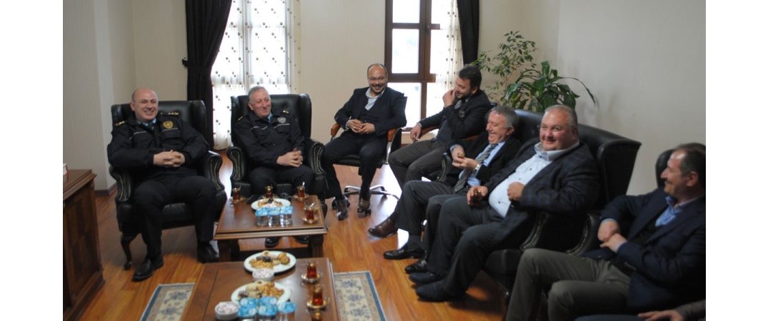 İlçe Emniyet Müdürü Alpaslan ATASOY’dan İade-i Ziyaret