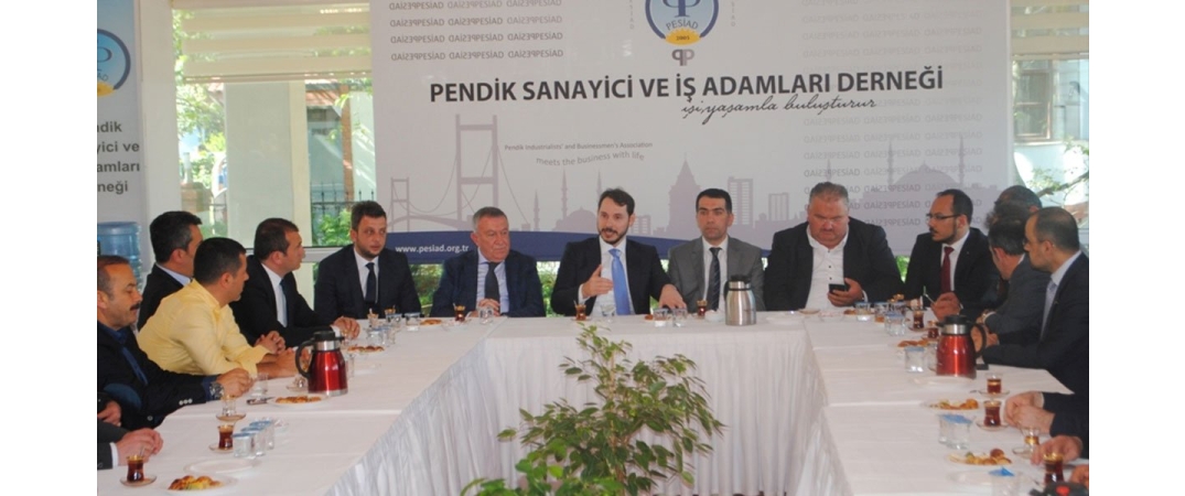 1.Bölge Milletvekili Berat Albayrak Derneğimizi Ziyaret Etti.