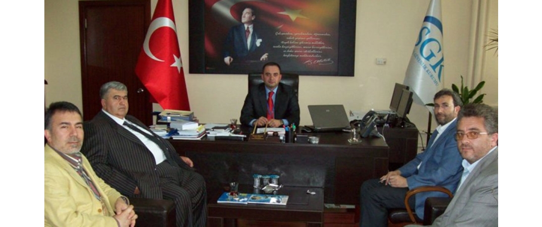 Pendik SGK Müdürü Kenan Koçak’ı makamında ziyaret ettik