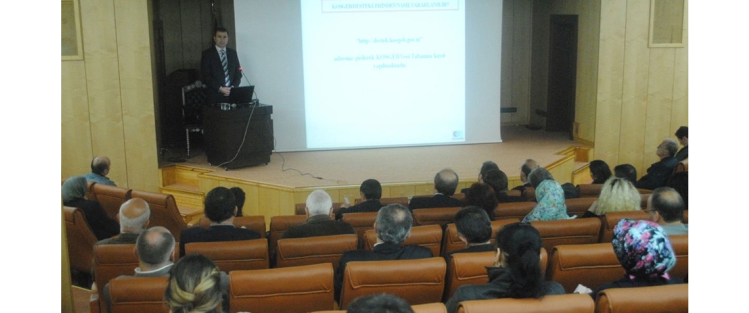 KOSGEB Destekleri Bilgilendirme Toplantısı