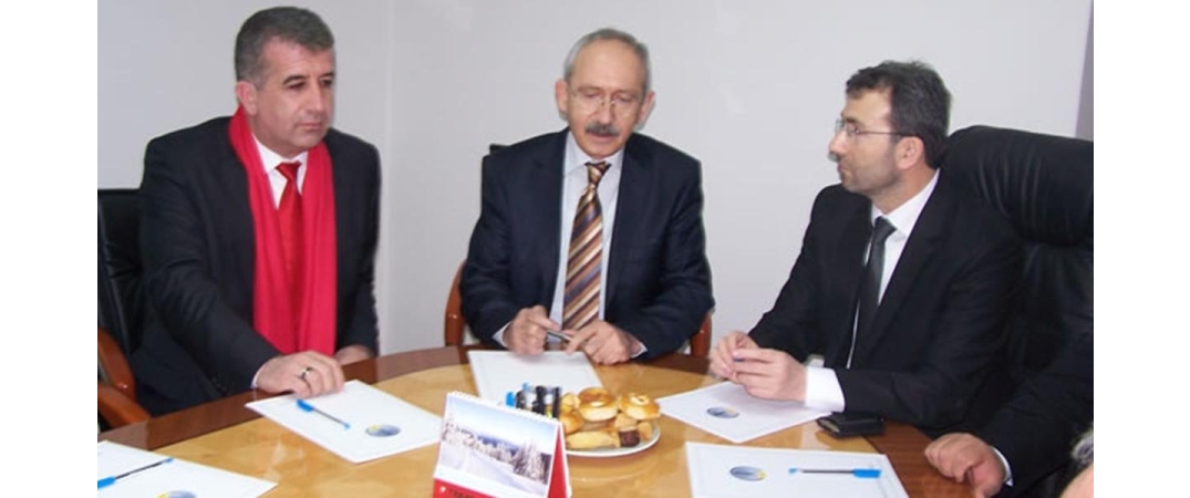 CHP Grup Başkanvekili Kemal KILIÇDAROĞLU nun ziyareti