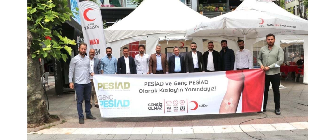 Kızılay’a Kan Bağışı Seferberliği Pendik Çalışmalarına Katılım Sağladık