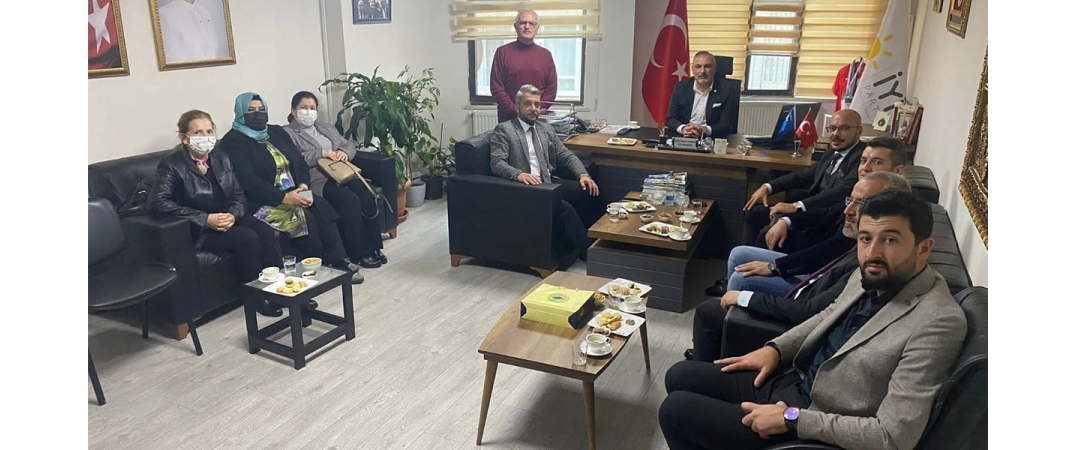 İyi Parti İlçe Başkanı Süleyman Turan’ı Ziyaret Ettik