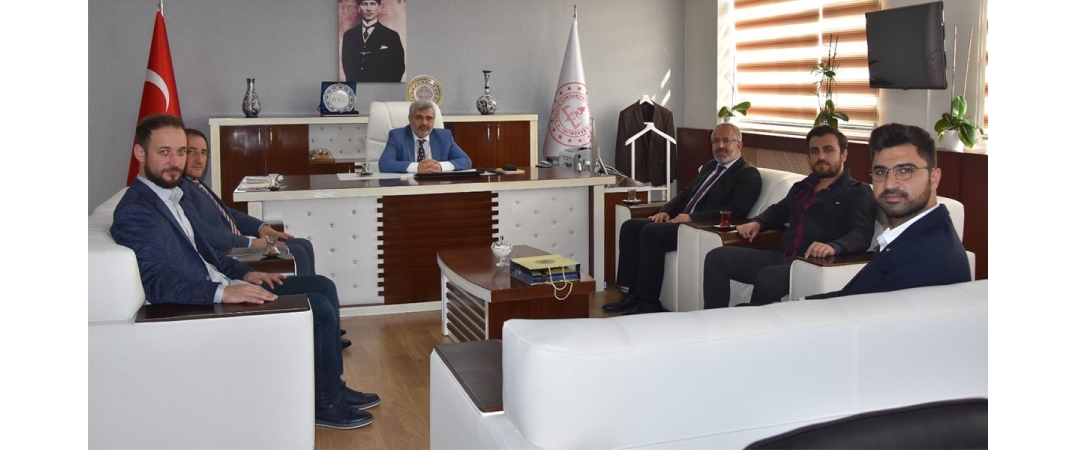 İlçe Milli Eğitim Müdürümüze Ziyaret