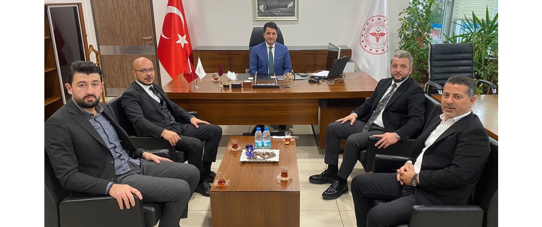 Marmara Üniversitesi Pendik Eğitim ve Araştırma Hastanesi Başhekimine Hayırlı Olsun Ziyaretinde Bulunduk