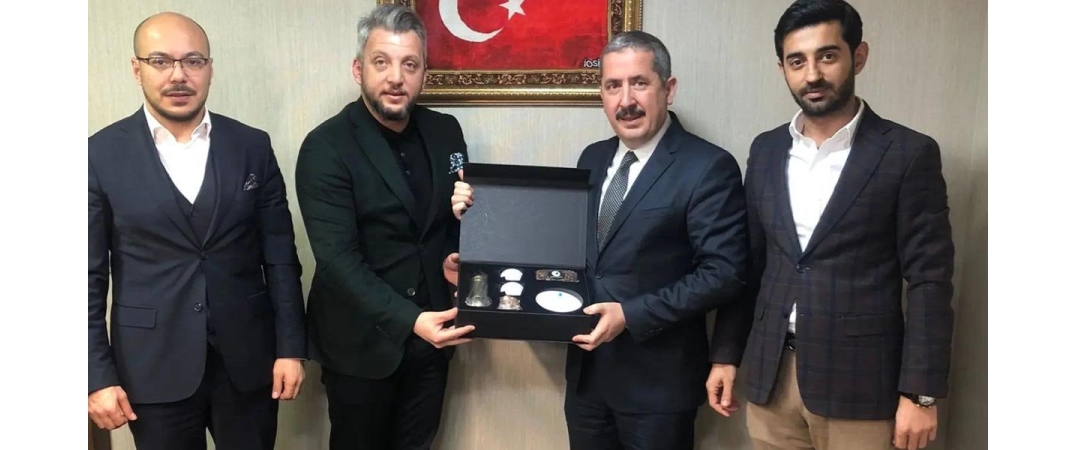 Hazine ve Maliye Bakanımız Mahmut Gürcan’ı Ofisinde Ziyaret Ettik