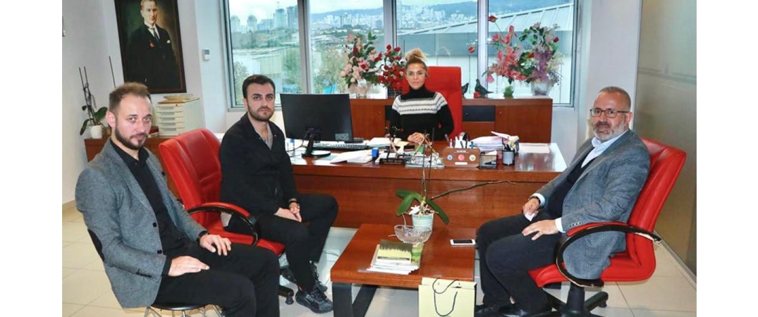 Orman Yüksek Mühendisi Sn. Hilal Şensöz’ü ziyarette bulunduk