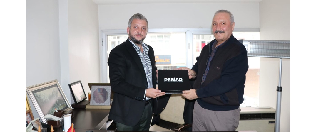 PESİAD üyemiz Yılmazlar İnşaat sahibi Hacı Süleyman Yılmazer’e ziyaret