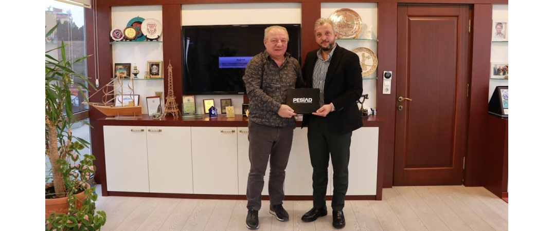 PESİAD üyemiz Özgün Metal firma sahibi Süleyman Sırrı Beşinci’ye ziyaret