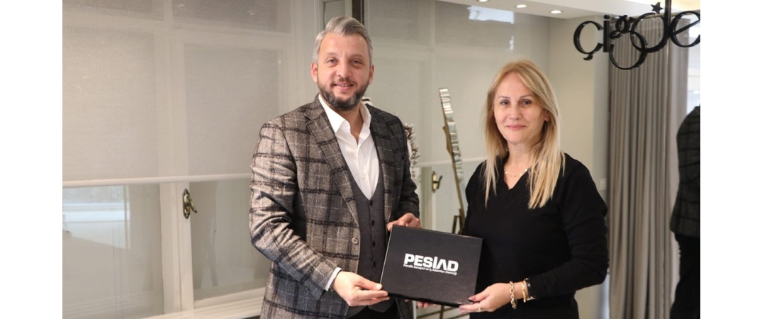 PESİAD üyemiz “Çiğdem Metin Gelinlik” firma sahibi Çiğdem Metin’e ziyaret