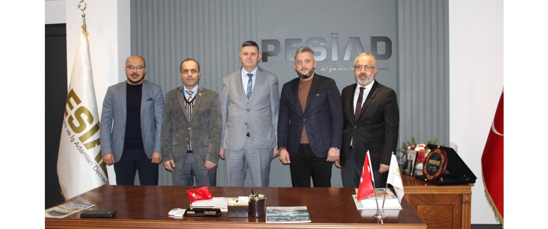 Pendik SGK İlçe Müdürü Sn. Ali KAÇMAZ ve Merkez Müdür Yardımcısı Sn. İbrahim KOVAR, Başkanımıza ziyarette bulundular