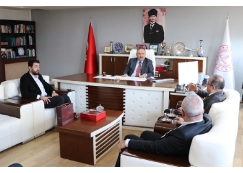 Pendik İlçe Milli Eğitim Müdürü Sn. Ertan SAYGIN’a Ziyaret