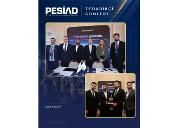 PESİAD II. TEDARİKÇİ GÜNLERİ’NDE PROTOKOL ZİYARETLERİ VE PLAKET TAKDİMİ