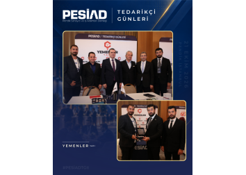 PESİAD II. TEDARİKÇİ GÜNLERİ’NDE PROTOKOL ZİYARETLERİ VE PLAKET TAKDİMİ