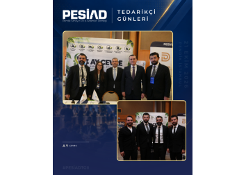 PESİAD II. TEDARİKÇİ GÜNLERİ’NDE PROTOKOL ZİYARETLERİ VE PLAKET TAKDİMİ