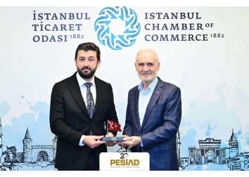 İstanbul Ticaret Odası (İTO) Yönetim Kurulu Başkanımız ve aynı zamanda PESİAD Onur Kurulu Üyemiz Sn. Şekib AVDAGİÇ’i makamında ziyaret ettik.