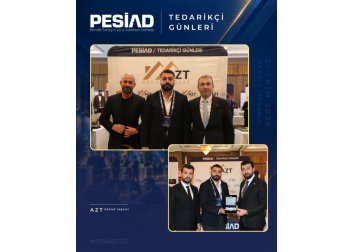 PESİAD II. TEDARİKÇİ GÜNLERİ’NDE PROTOKOL ZİYARETLERİ VE PLAKET TAKDİMİ