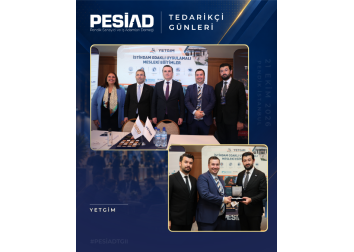 PESİAD II. TEDARİKÇİ GÜNLERİ’NDE PROTOKOL ZİYARETLERİ VE PLAKET TAKDİMİ