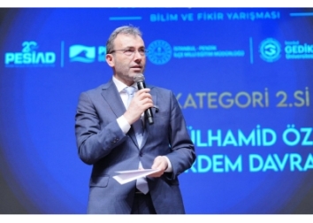 5.sini düzenlediğimiz "PESİAD Pendikli Gençler İcat Çıkartıyor Yarışması"nın Ödül Töreni Yunus Emre Kültür Merkezi'nde gerçekleştirildi.