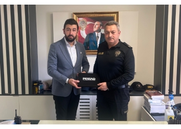 Emniyet Müdürlüğü’ne atanan Sn. Oktay ÇELİK’e hayırlı olsun ziyareti gerçekleştirdik