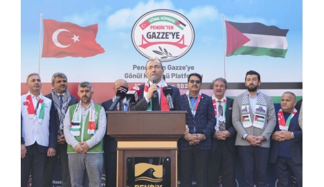 “Pendik’ten Gazze’ye Gönül Köprüsü” Kampanyası, Pendik Kaymakamımız Sn. Mehmet YILDIZ, Pendik Belediye Başkanımız Sn. Ahmet CİN, sivil toplum kuruluşu temsilcilerimiz, esnafımız ve halkımızın katılımlarıyla bugün başlatılmıştır.