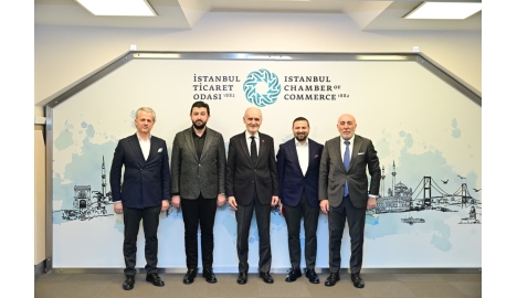 Sn. Şekib AVDAGİÇ ile İTO Yönetim Kurulu Sayman Üyesi Sn. Yakup KÖÇ’ü ziyaret ettik.