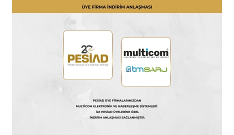 MULTİCOM ELEKTRONİK VE HABERLEŞME SİSTEMLERİ İLE ÜYELERİMİZE ÖZEL İŞ BİRLİĞİ ANLAŞMASI