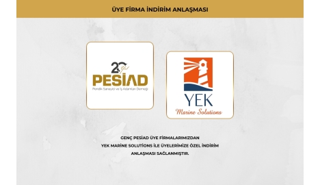 YEK MARİNE SOLUTİONS İLE ÜYELERİMİZE ÖZEL İŞ BİRLİĞİ ANLAŞMASI