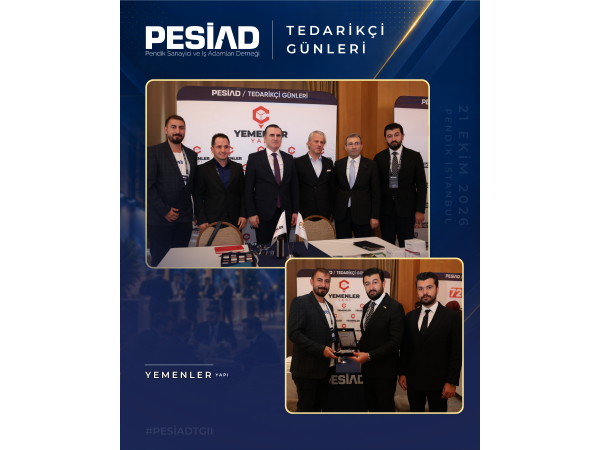 PESİAD II. TEDARİKÇİ GÜNLERİ’NDE PROTOKOL ZİYARETLERİ VE PLAKET TAKDİMİ