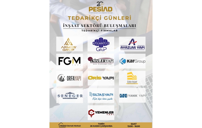 PESİAD Tedarikçi Günleri - Katılımcı Firmalarımız