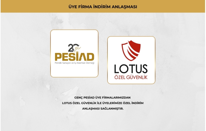 LOTUS ÖZEL GÜVENLİK İLE ÜYELERİMİZE ÖZEL İŞ BİRLİĞİ ANLAŞMASI
