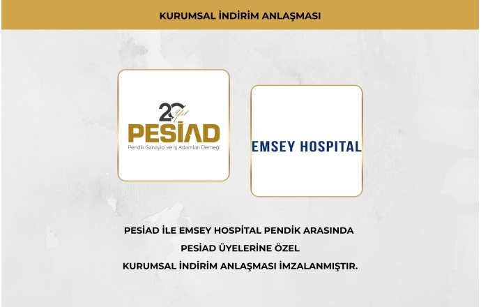 EMSEY HOSPITAL SAĞLIK HİZMETLERİ İLE ÜYELERİMİZE ÖZEL KURUMSAL İNDİRİM ANLAŞMASI 