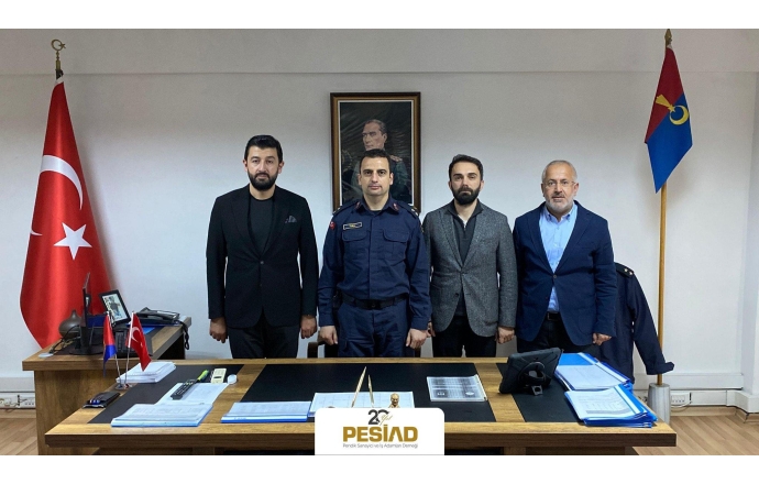 PESİAD Yönetim Kurulu olarak, Pendik İlçe Jandarma Komutanımız Üsteğmen Sn. Fahri TİRİL’i ziyaret ettik.