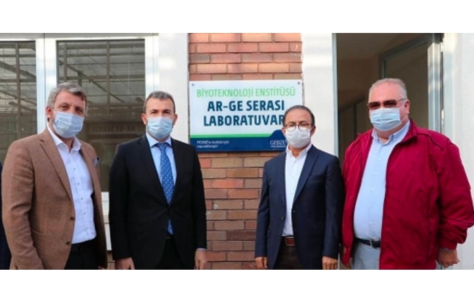 Gebze Teknik Üniversitesi Biyoteknoloji Enstitüsü AR-GE Serası Projesinin Açılış Törenine Katılım Sağladık