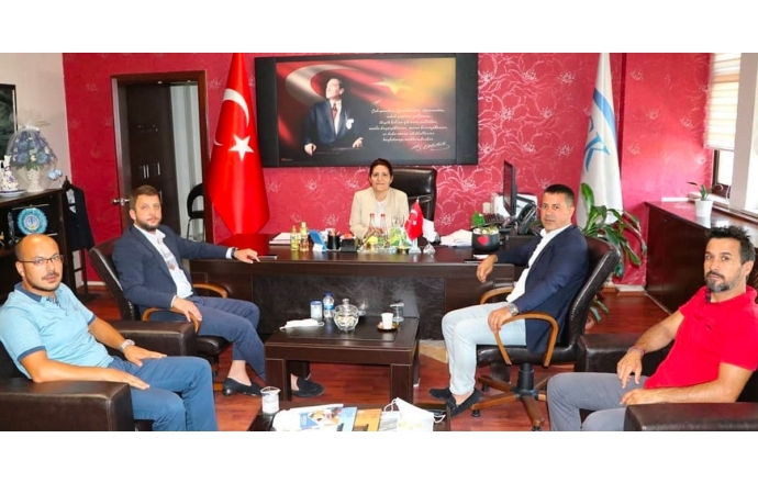 Pendik SGK Müdürü Gülay Toker e İade-i Ziyarette Bulunduk