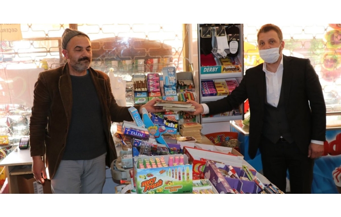 PESİAD Olarak, Üyelerimizin Desteği İle Çeşitli Mahallelerimizin Bakkallarında Bulunan Veresiye Defterlerini Kapattık